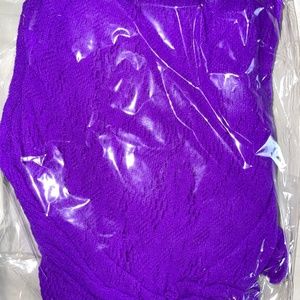 PURPLE  - Body stocking that fits most.